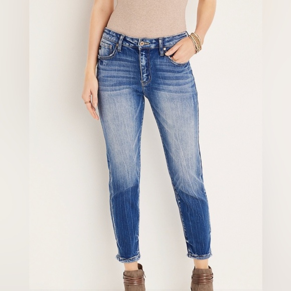 Kancan Mom Jean High Rise Maurices